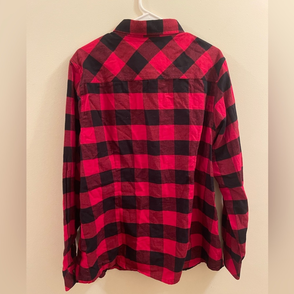 ♥️ NEW! • CQR • Women’s Plaid Button-Down Shirt | 2XLARGE - Picture 5 of 6